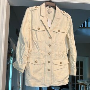 Brand new Loft Women's Cream Jacket